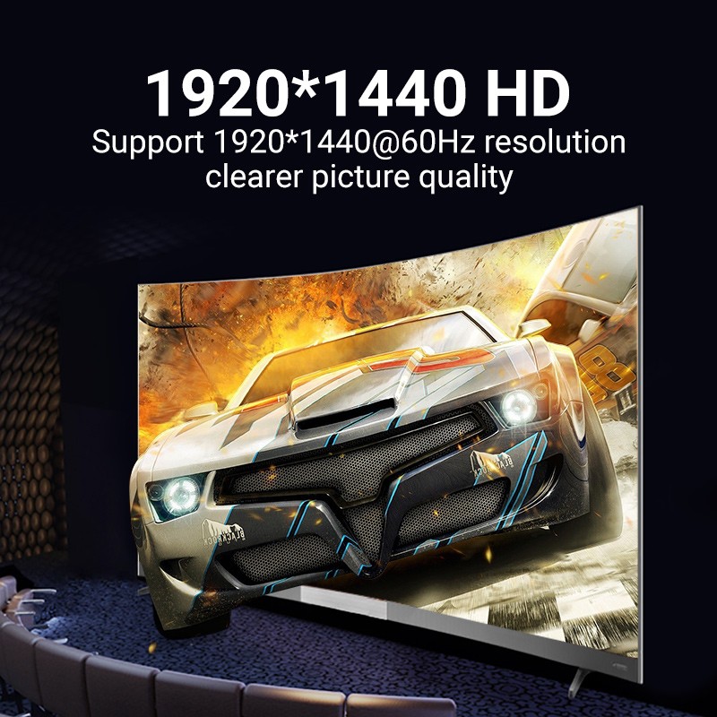 Buy Vention KVM VGA Switch - DBEB0 - 2-Port 4K in Cyprus, Nicosia, Limassol, Larnaka, Pafos