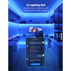 Buy Govee Gaming Wall Neon Rope Light 5m (Wall Lining) - H6641 - 5m (Wall Lining) in Cyprus, Nicosia, Limassol, Larnaka, Pafos