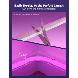 Buy Govee Gaming Wall Neon Rope Light 5m (Wall Lining) - H6641 - 5m (Wall Lining) in Cyprus, Nicosia, Limassol, Larnaka, Pafos