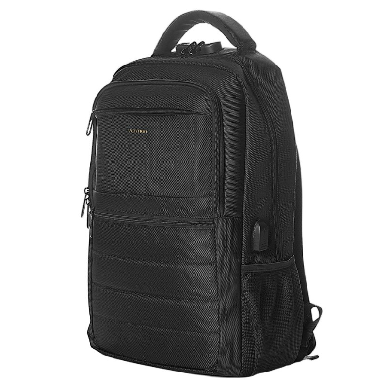 Buy Vention Backpack - KRKB0 - 15.6'' Water-Repellent USB Charge & Lock Black in Cyprus, Nicosia, Limassol, Larnaka, Pafos
