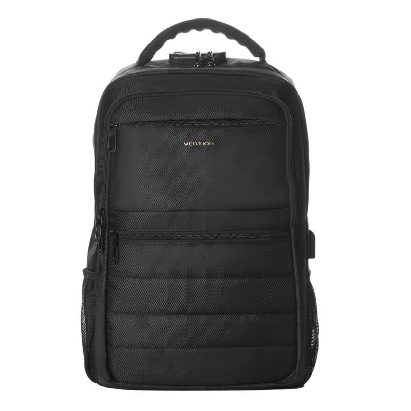 Buy Vention Backpack - KRKB0 - 15.6'' Water-Repellent USB Charge & Lock Black in Cyprus, Nicosia, Limassol, Larnaka, Pafos