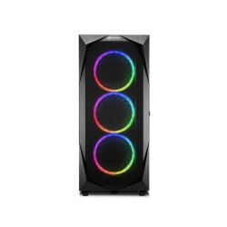 Buy Sharkoon REV300 - ATX Gaming Case - Tempered Glass, Mesh Front, 7 PWM ARGB F... in Cyprus, Nicosia, Limassol, Larnaka, Pafos