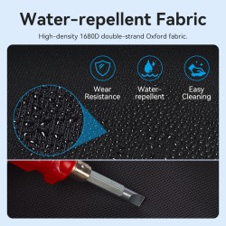 Buy Vention Backpack - KRKB0 - 15.6'' Water-Repellent USB Charge & Lock Black in Cyprus, Nicosia, Limassol, Larnaka, Pafos