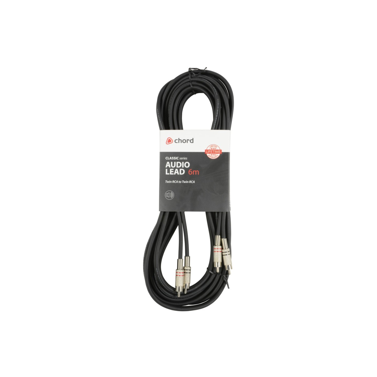 Chord Classic - 190.055UK - 2RCA-2RCA 6.0m — Buy in Cyprus with Fast Delivery