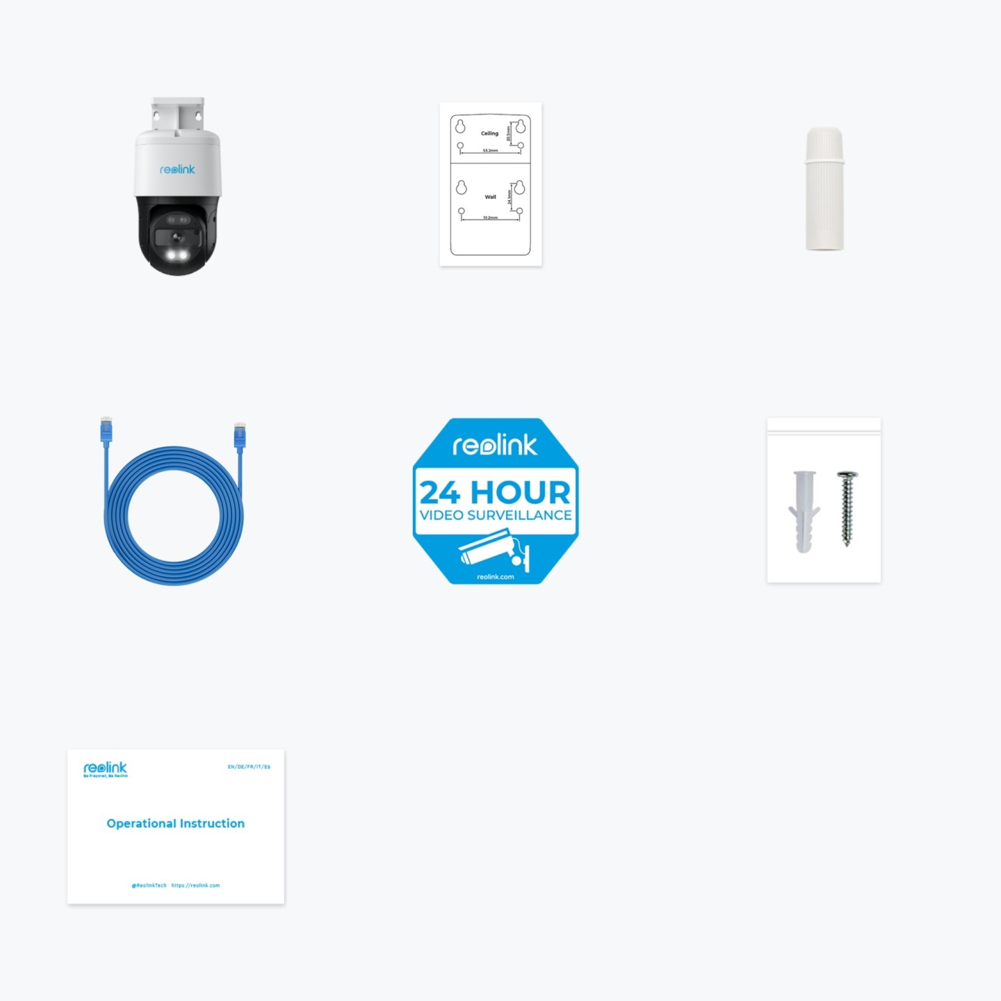 Reolink POE IP PT Camera 8MP With Spotlight - RLC-830A - (P830) — Buy in Cyprus with Fast Delivery