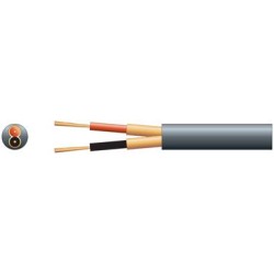 Buy Mercury Microphone Cable - 803.680UK - 2 Core OFC Black 100m in Cyprus, Nicosia, Limassol, Larnaka, Pafos