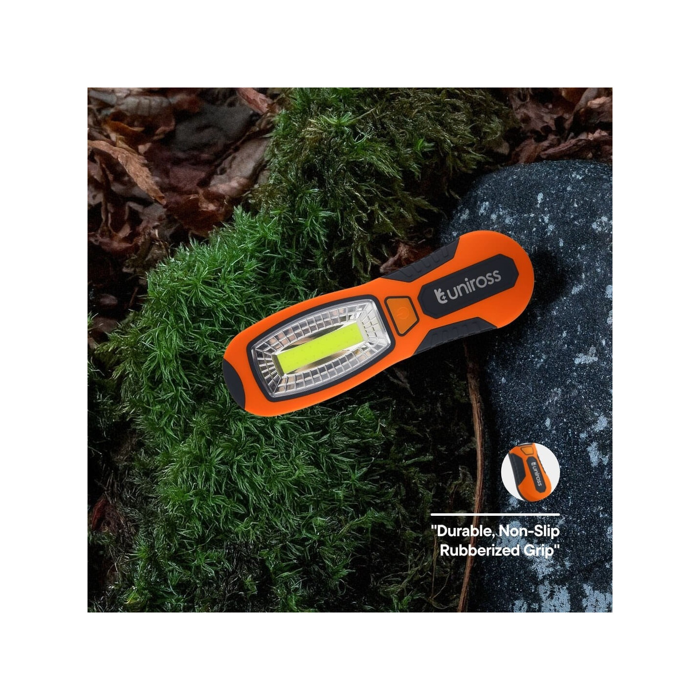 Uniross Light Torch - ULFL017 - 2in1 Spotlight & Floodlight 230 Lumens 25hrs — Buy in Cyprus with Fast Delivery