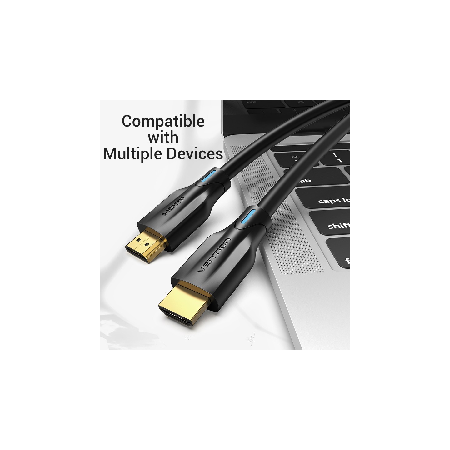 Vention HDMI Cable - AANBG - 2.1 8K 1.5m — Buy in Cyprus with Fast Delivery