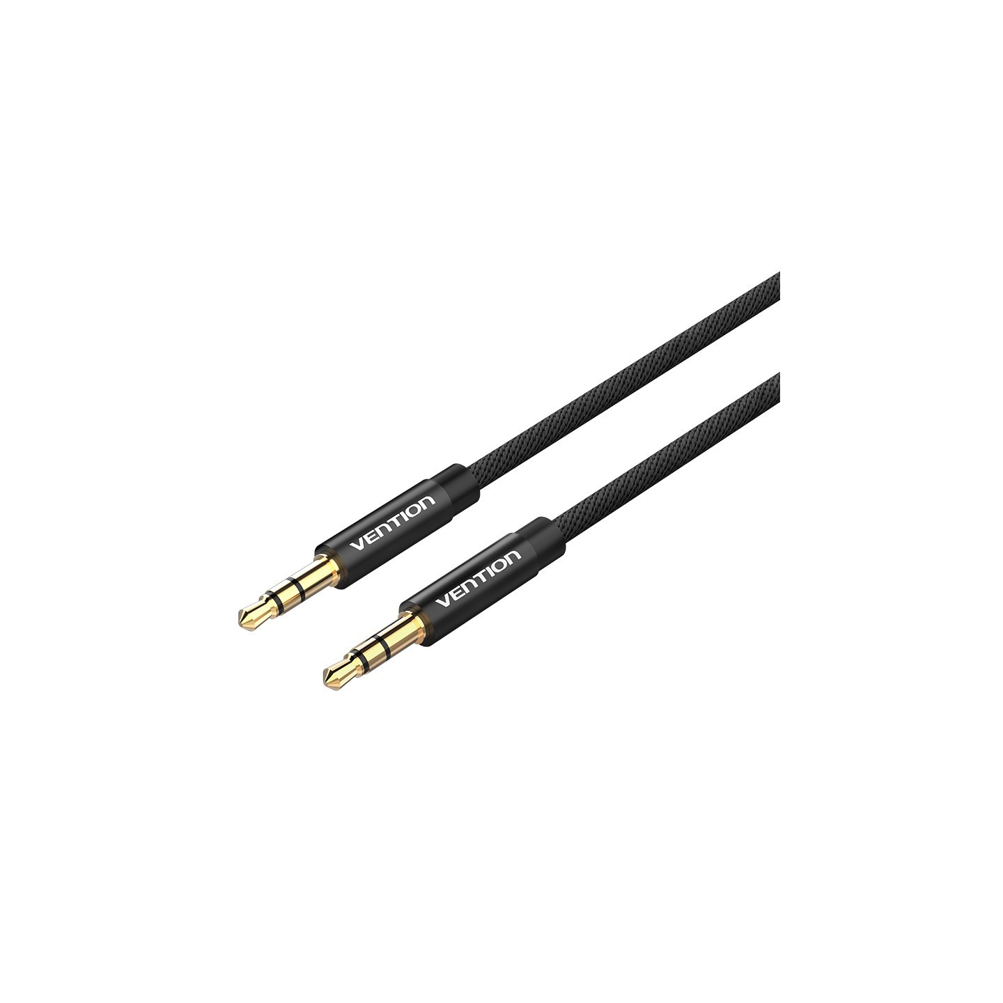 Vention AUDIO 3.5mm M-M Cable Braided Metal 1.5m - BAGBG - 3.5mm to 3.5mm, Braided, Metal, 1.5m