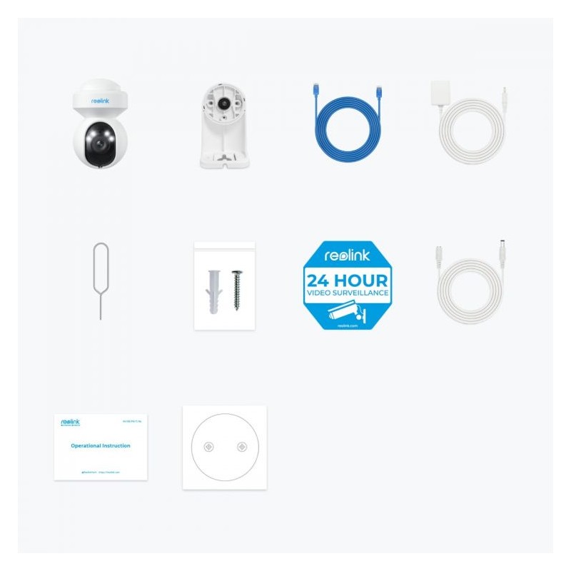 Buy Reolink WIFI Outdoor PTZ Camera 4K 3x Optical Zoom E1 Outdoor Pro - E560 - W... in Cyprus, Nicosia, Limassol, Larnaka, Pafos