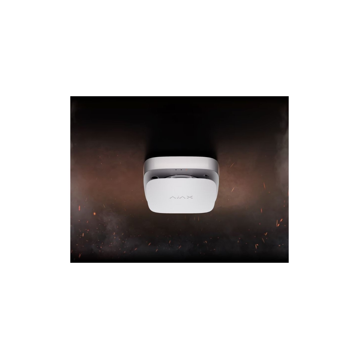 AJAX Sensor - FireProtect 2 - RB White (Heat Smoke CO) — Buy in Cyprus with Fast Delivery
