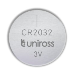 Buy Uniross Button Cell Lithium Battery (5pack) - CR2032 - Button Cell Lithium B... in Cyprus, Nicosia, Limassol, Larnaka, Pafos