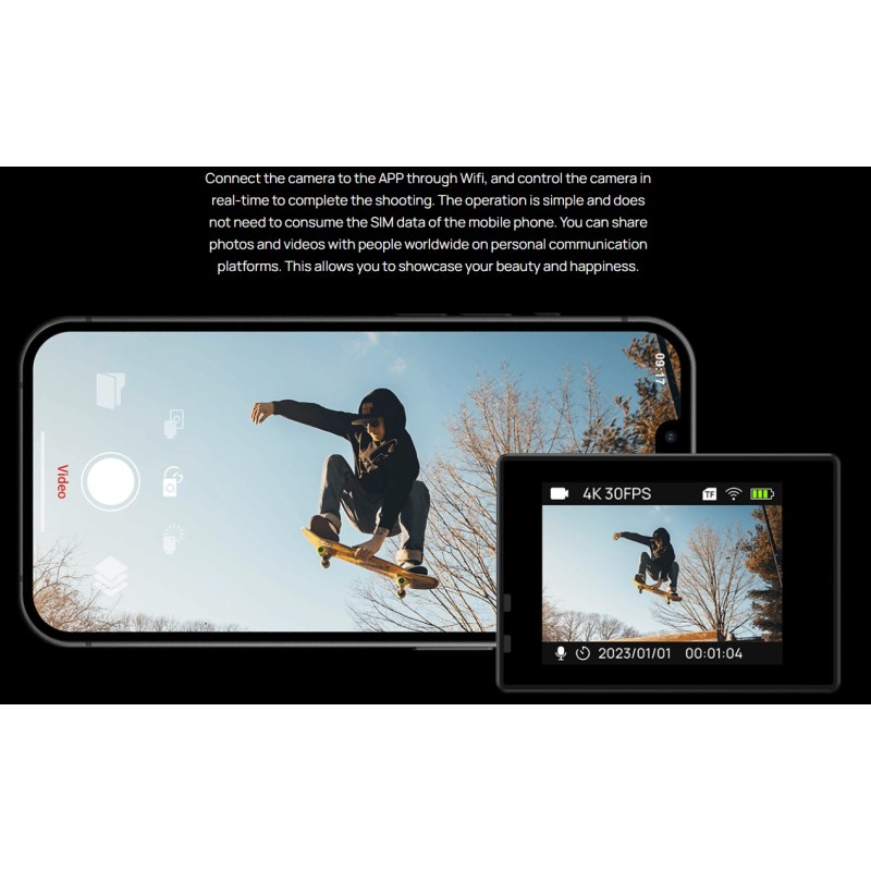 Buy SJCAM Action Camera - SJ4000WiFi - 4K30FPS 12MP in Cyprus, Nicosia, Limassol, Larnaka, Pafos