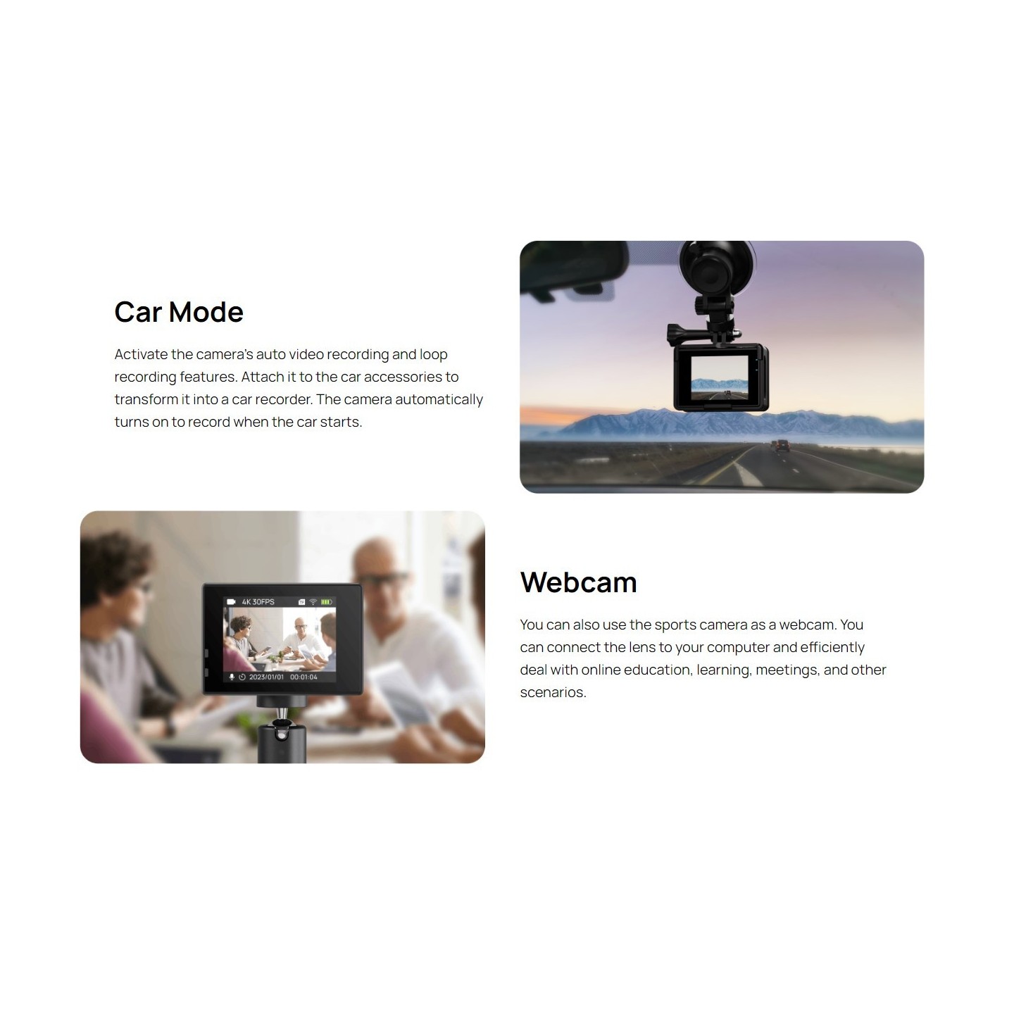 SJCAM Action Camera - SJ4000WiFi - 4K30FPS 12MP — Buy in Cyprus with Fast Delivery