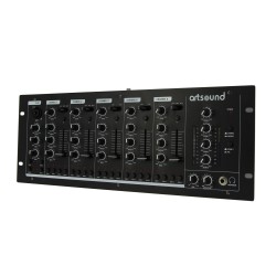 Buy Artsound Audio Mixer - MIKS6.4 - Audio Mixer 6 Channels 4 zones in Cyprus, Nicosia, Limassol, Larnaka, Pafos