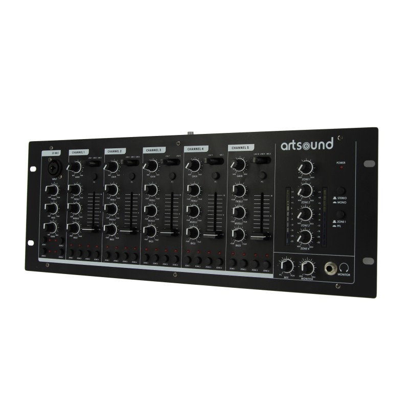 Buy Artsound Audio Mixer - MIKS6.4 - Audio Mixer 6 Channels 4 zones in Cyprus, Nicosia, Limassol, Larnaka, Pafos