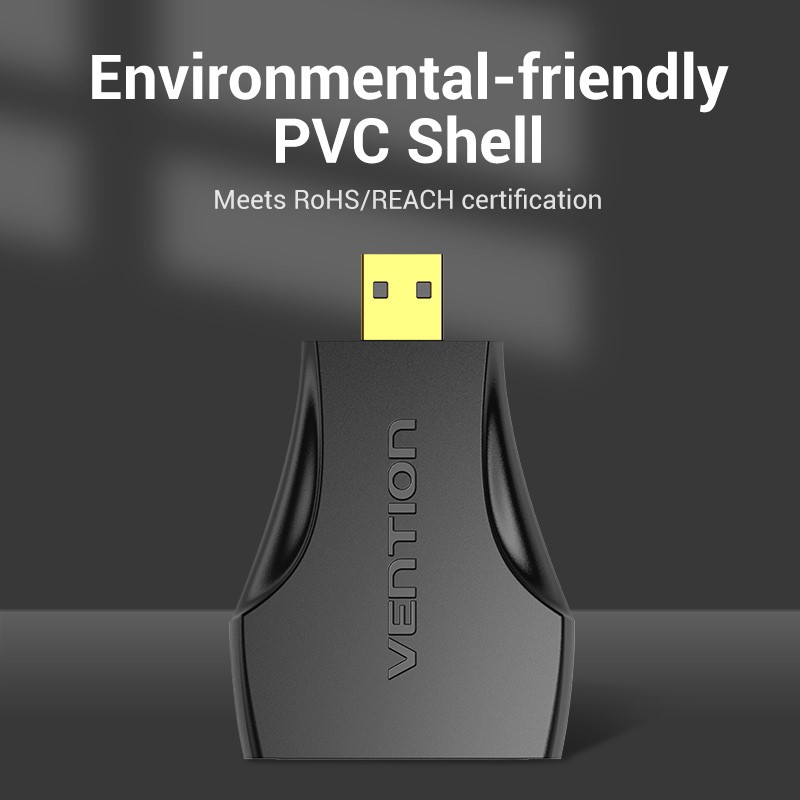 Buy Vention HDMI Adaptor - AITB0 - Female to Micro HDMI Male in Cyprus, Nicosia, Limassol, Larnaka, Pafos