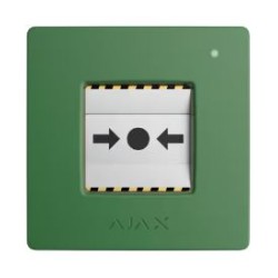Buy AJAX Baseline Manual Call Point - Green in Cyprus, Nicosia, Limassol, Larnaka, Pafos