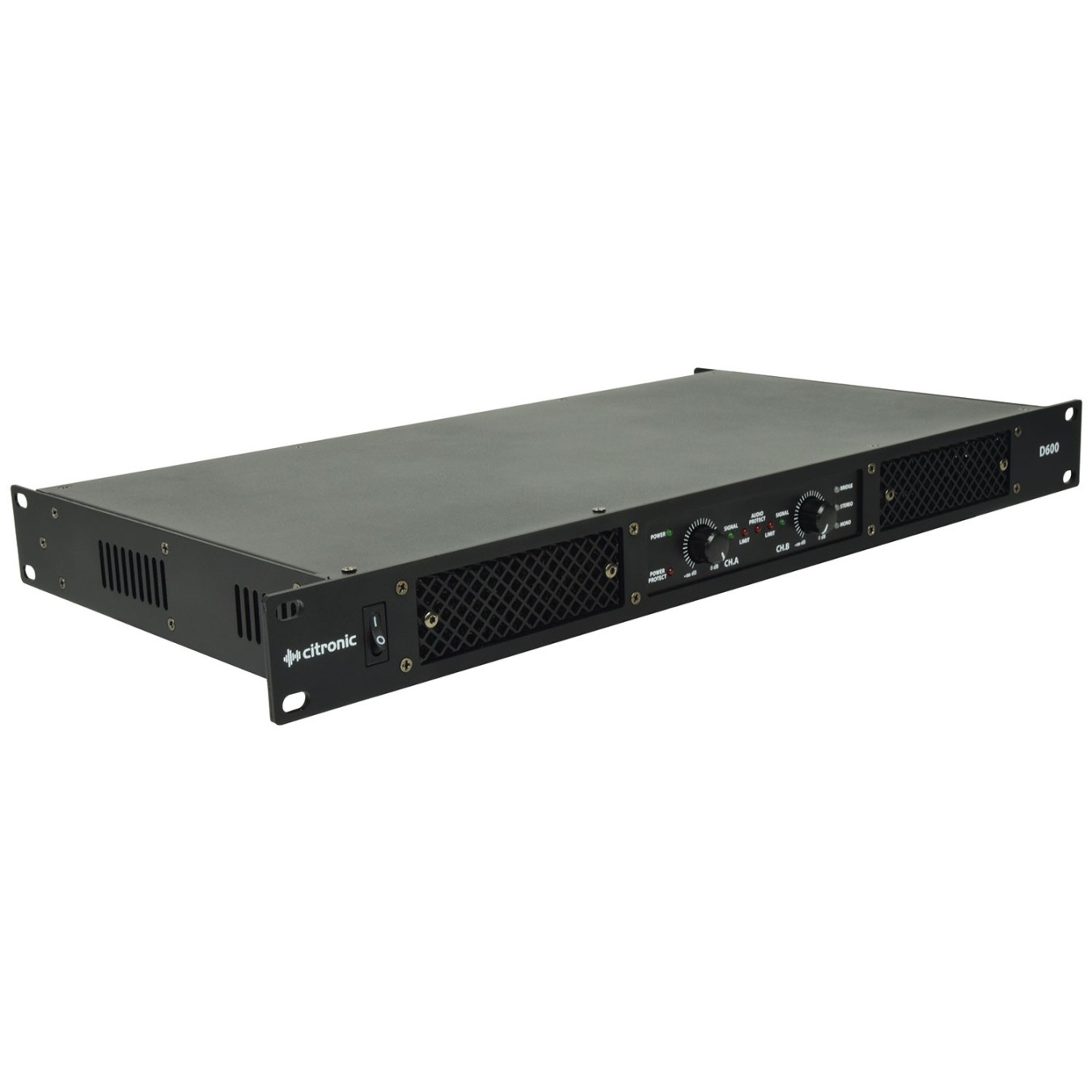 Citronic Amplifier - D600 - 2x300W RMS 4ohm 172.106UK — Buy in Cyprus with Fast Delivery
