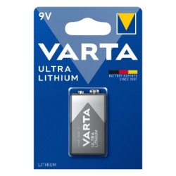 Buy Varta Lithium Battery - 9V in Cyprus, Nicosia, Limassol, Larnaka, Pafos