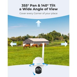 Reolink Outdoor Battery Camera 5MP PTZ GO PT Plus - BP4G - Outdoor, Battery, 5MP, PTZ, GO PT Plus