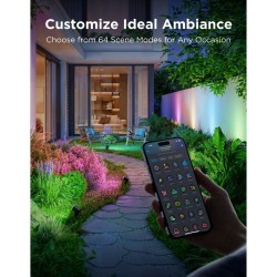 Buy Govee Outdoor Smart Garden Spotlights - H7093311 - IP67 RGBICWW 2pack in Cyprus, Nicosia, Limassol, Larnaka, Pafos