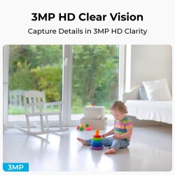 Buy Reolink WIFI Indoor PTZ Camera 3MP - E321 - White in Cyprus, Nicosia, Limassol, Larnaka, Pafos