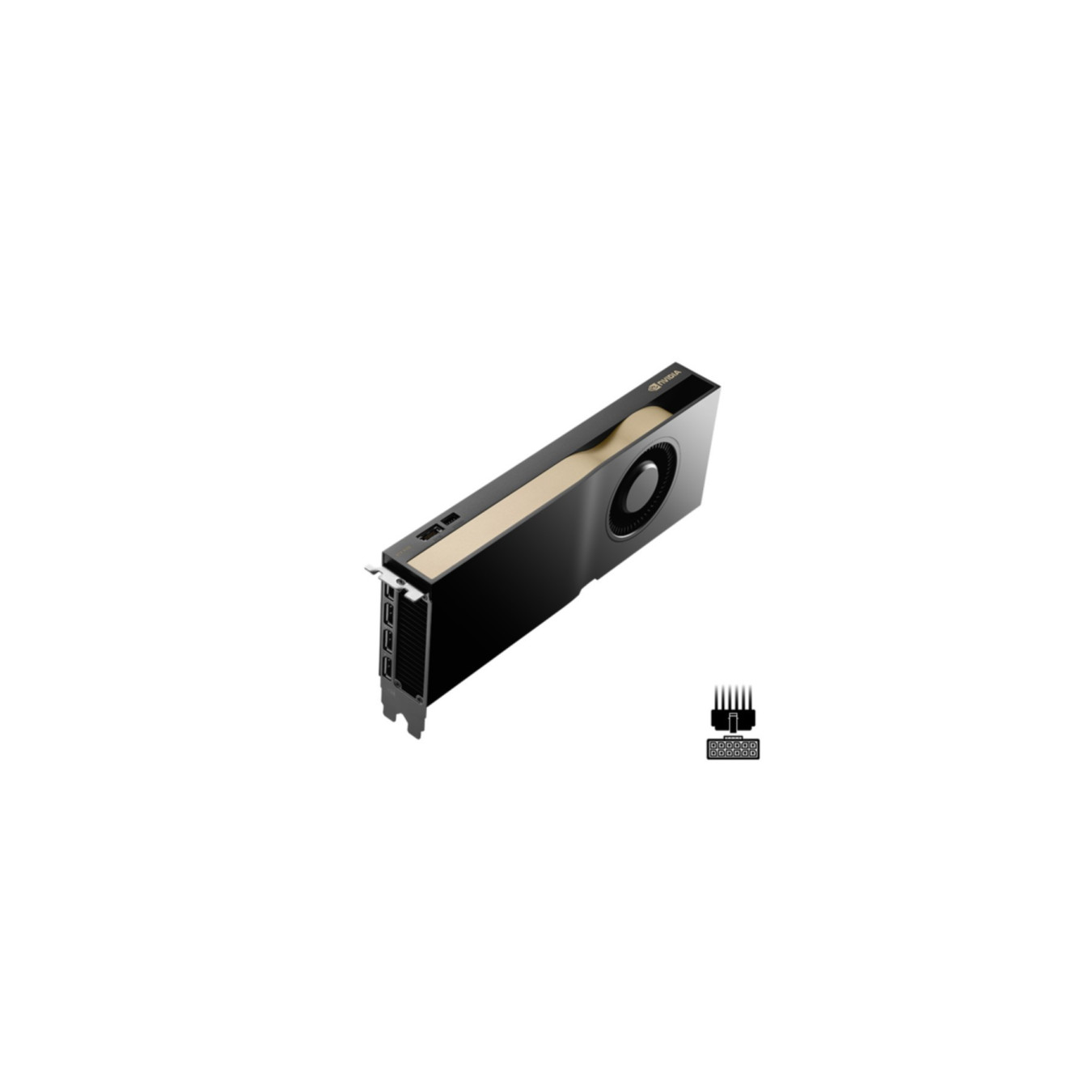 PNY RTX A4500 (VCNRTX4500ADA-PB) - 24GB GDDR6, Black, PCIe 4.0 x16, 2-slot, 4x DisplayPort — Buy in Cyprus with Fast Delivery