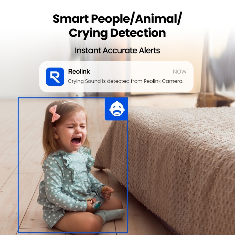 Buy Reolink WIFI Indoor PTZ Camera 3MP - E321 - White in Cyprus, Nicosia, Limassol, Larnaka, Pafos