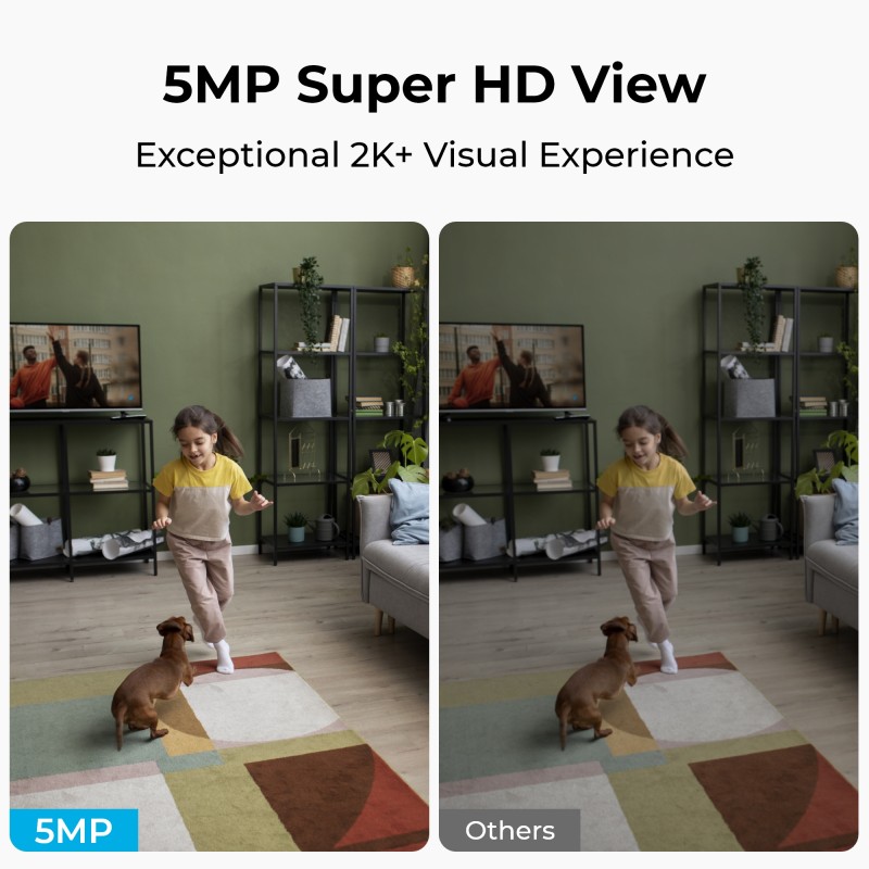 Buy Reolink WIFI Indoor PTZ Camera - E331 - WIFI Indoor PTZ Camera 5MP White in Cyprus, Nicosia, Limassol, Larnaka, Pafos