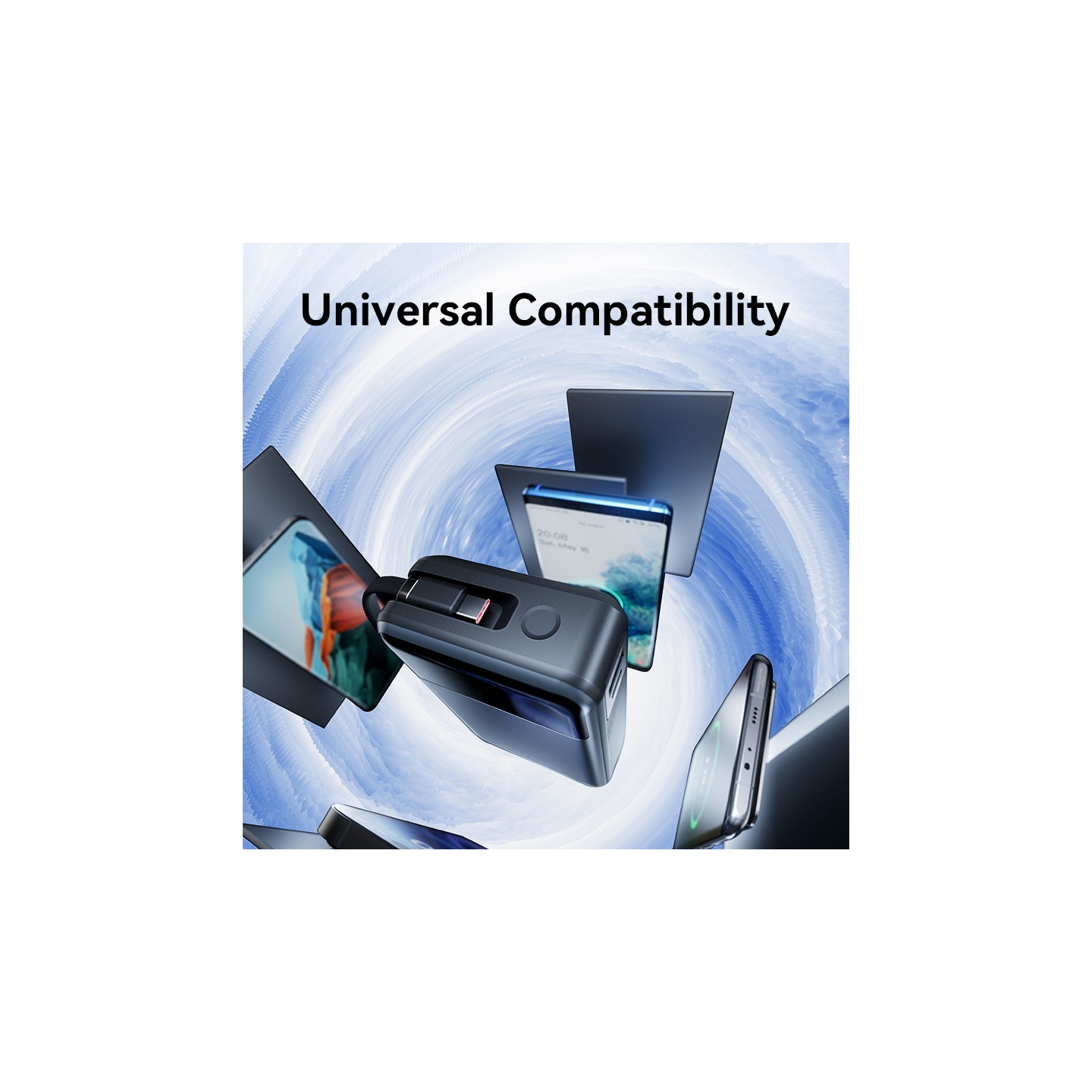 Vention Powerbank - FHYB0 - Powerbank 20000mAh 65W Built-in USB-C — Buy in Cyprus with Fast Delivery