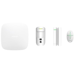 Buy AJAX TCP-IP GSM Alarm - Hub2 - White Starter Kit in Cyprus, Nicosia, Limassol, Larnaka, Pafos