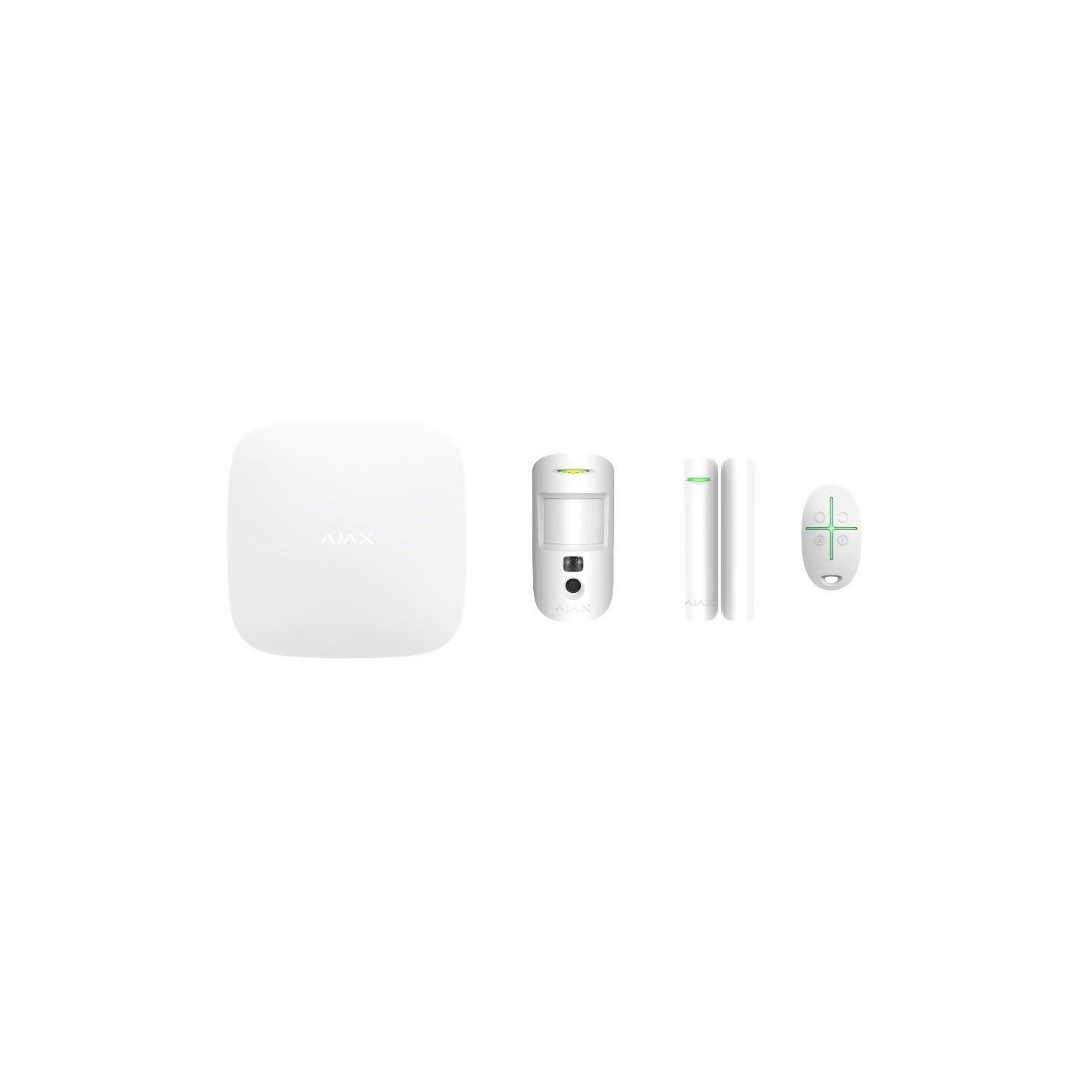 AJAX TCP-IP GSM Alarm - Hub2 - White Starter Kit — Buy in Cyprus with Fast Delivery