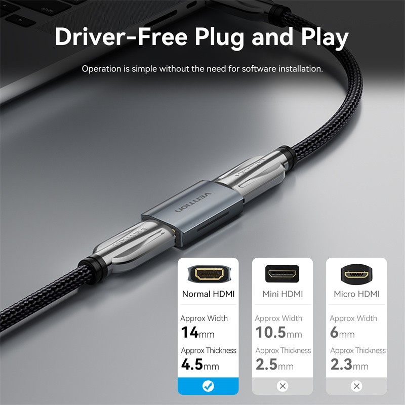 Buy Vention HDMI Repeater for Signal Amplification - AIWH0 - 4K60Hz in Cyprus, Nicosia, Limassol, Larnaka, Pafos