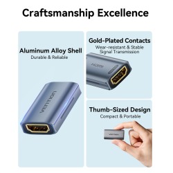 Buy Vention HDMI Repeater for Signal Amplification - AIWH0 - 4K60Hz in Cyprus, Nicosia, Limassol, Larnaka, Pafos