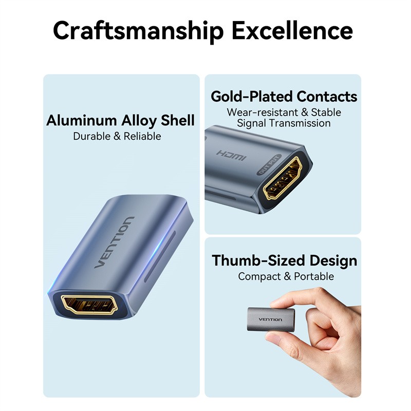 Buy Vention HDMI Repeater for Signal Amplification - AIWH0 - 4K60Hz in Cyprus, Nicosia, Limassol, Larnaka, Pafos