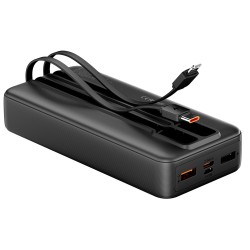 Buy Vention Powerbank - FHPB0 - 20000mAh 22.5W Built-in USBC+Lighting Black in Cyprus, Nicosia, Limassol, Larnaka, Pafos