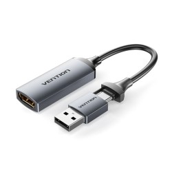 Buy Vention Converter USB-C to HDMI Video Capture Card - ACWHA - USB-C to HDMI V... in Cyprus, Nicosia, Limassol, Larnaka, Pafos