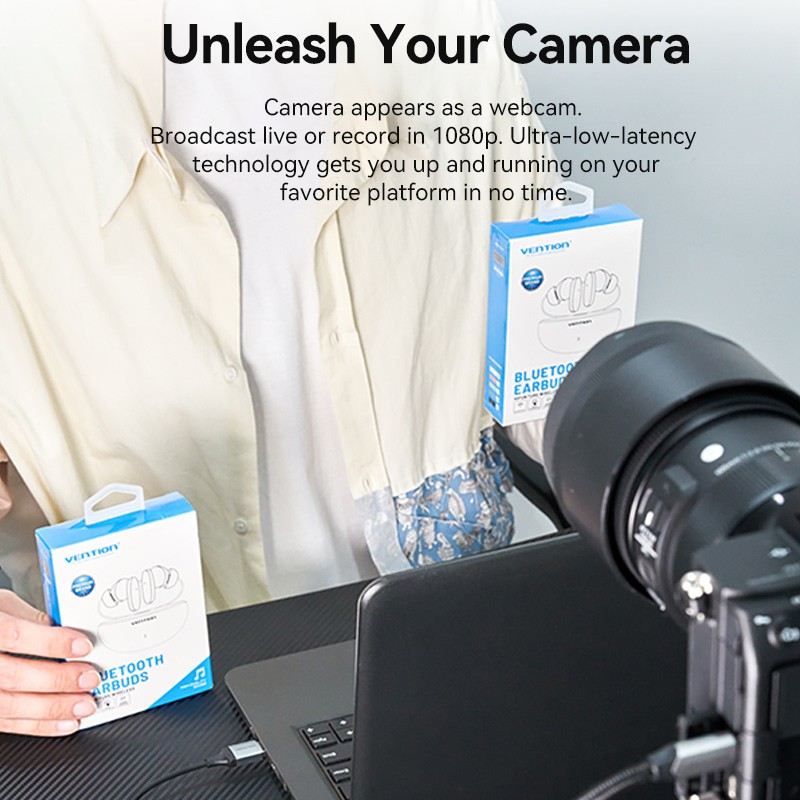 Buy Vention Converter USB-C to HDMI Video Capture Card - ACWHA - USB-C to HDMI V... in Cyprus, Nicosia, Limassol, Larnaka, Pafos