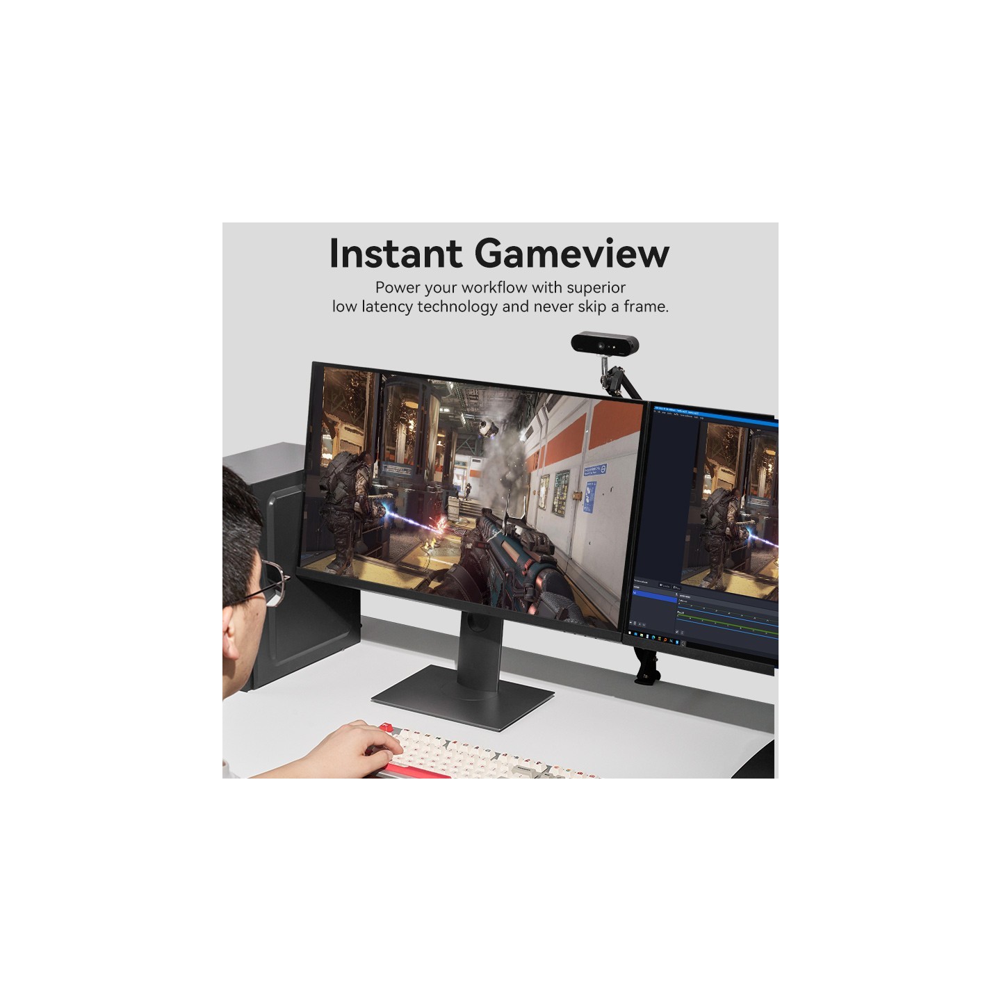 Vention Converter USB-C to HDMI Video Capture Card - ACWHA - USB-C to HDMI Video Capture Card