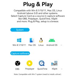Buy Vention Converter USB-C to HDMI Video Capture Card - ACWHA - USB-C to HDMI V... in Cyprus, Nicosia, Limassol, Larnaka, Pafos