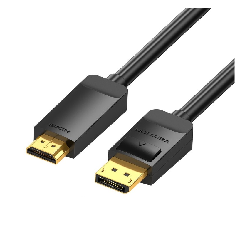 Buy Vention DisplayPort Cable to HDMI - 4K30Hz 3.0m HAGBI in Cyprus, Nicosia, Limassol, Larnaka, Pafos