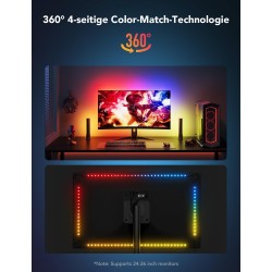 Buy Govee Monitor Back Light Strip & 2x Light Bars Gaming Set - H6608 - Monitor ... in Cyprus, Nicosia, Limassol, Larnaka, Pafos