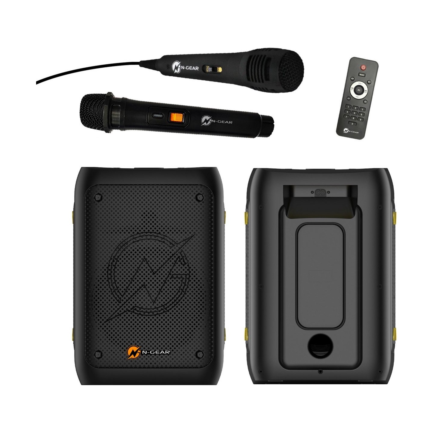 N-Gear FLASH BANGER Portable Karaoke Speaker - 777 - With Two Microphones — Buy in Cyprus with Fast Delivery