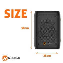 Buy N-Gear FLASH BANGER Portable Karaoke Speaker - 777 - With Two Microphones in Cyprus, Nicosia, Limassol, Larnaka, Pafos