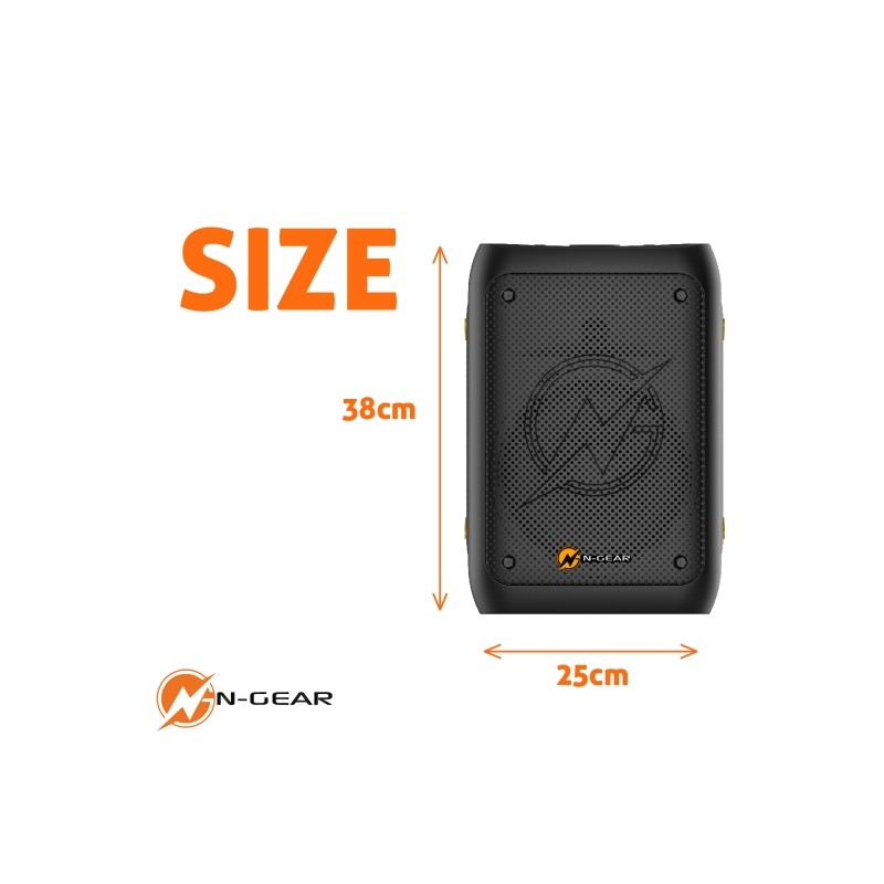 Buy N-Gear FLASH BANGER Portable Karaoke Speaker - 777 - With Two Microphones in Cyprus, Nicosia, Limassol, Larnaka, Pafos