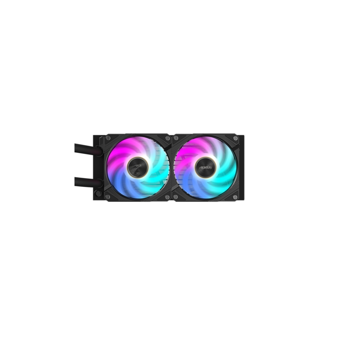 Gigabyte AORUS Waterforce X II 240 - AIO Liquid CPU Cooler - 240mm Radiator, 2x120mm Fans, Black