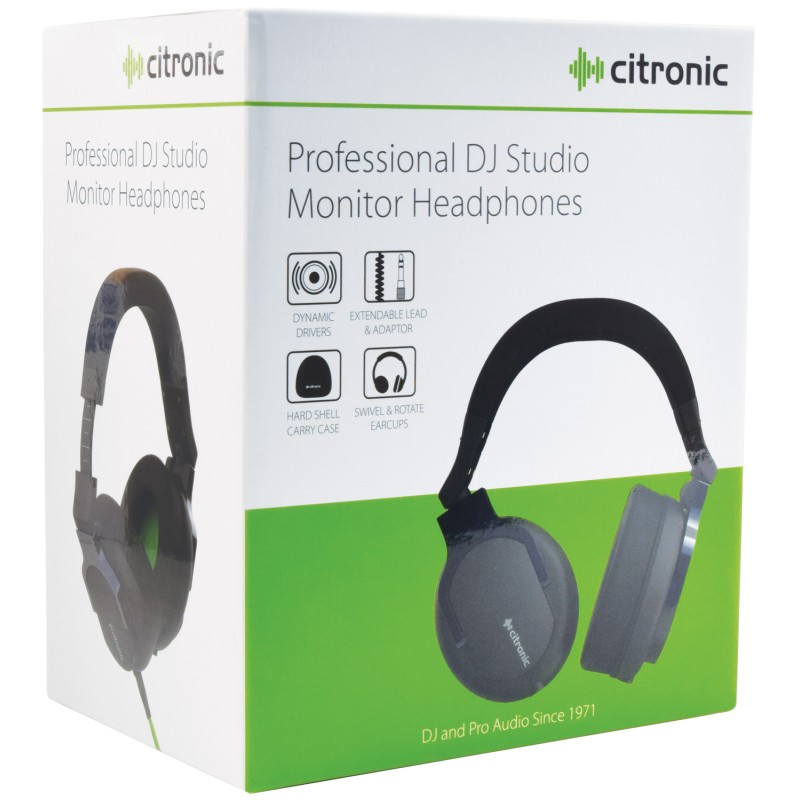 Buy Citronic CPH40 Pro DJ Studio - 100.100UK - Headphones in Cyprus, Nicosia, Limassol, Larnaka, Pafos