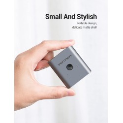 Buy Vention HDMI Switch - AFUH0 - 2-Port 4K 2.0 Bi-Directional Metal in Cyprus, Nicosia, Limassol, Larnaka, Pafos