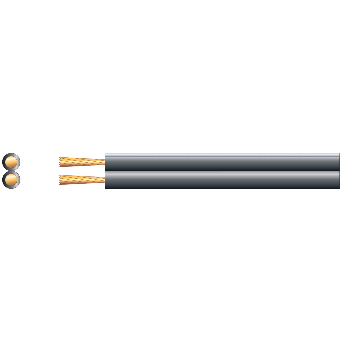 Mercury Cu CCA Speaker Cable - 801.699UK - 2.5mm Black 100m — Buy in Cyprus with Fast Delivery